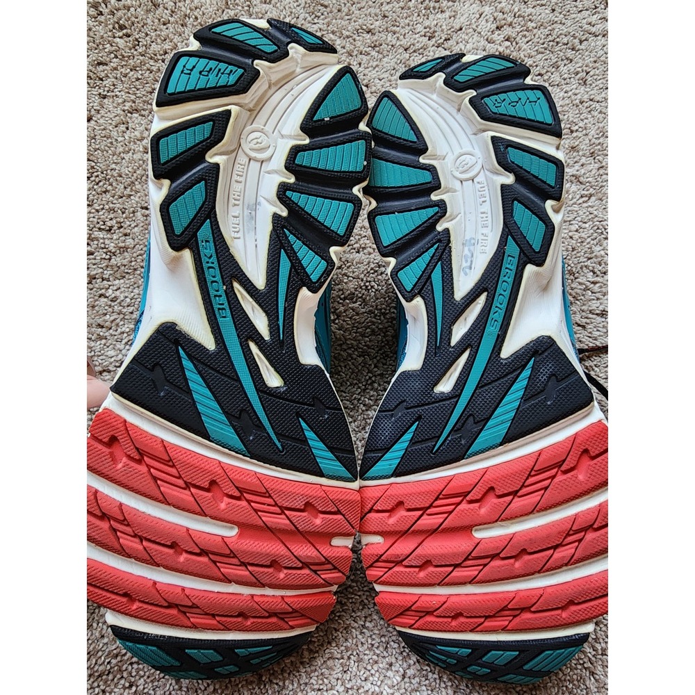 Brooks Launch Running Shoes Carribean Blue Mens 11 - Picture 9 of 9